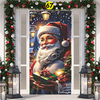 FUNDA PARA PUERTA NAVIDAD - Tienda Colombia