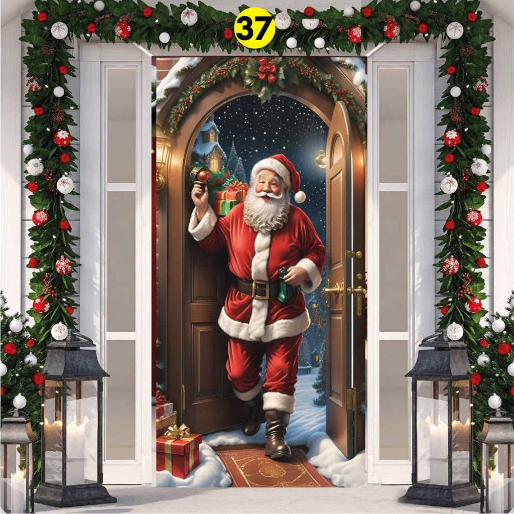 FUNDA PARA PUERTA NAVIDAD - Tienda Colombia