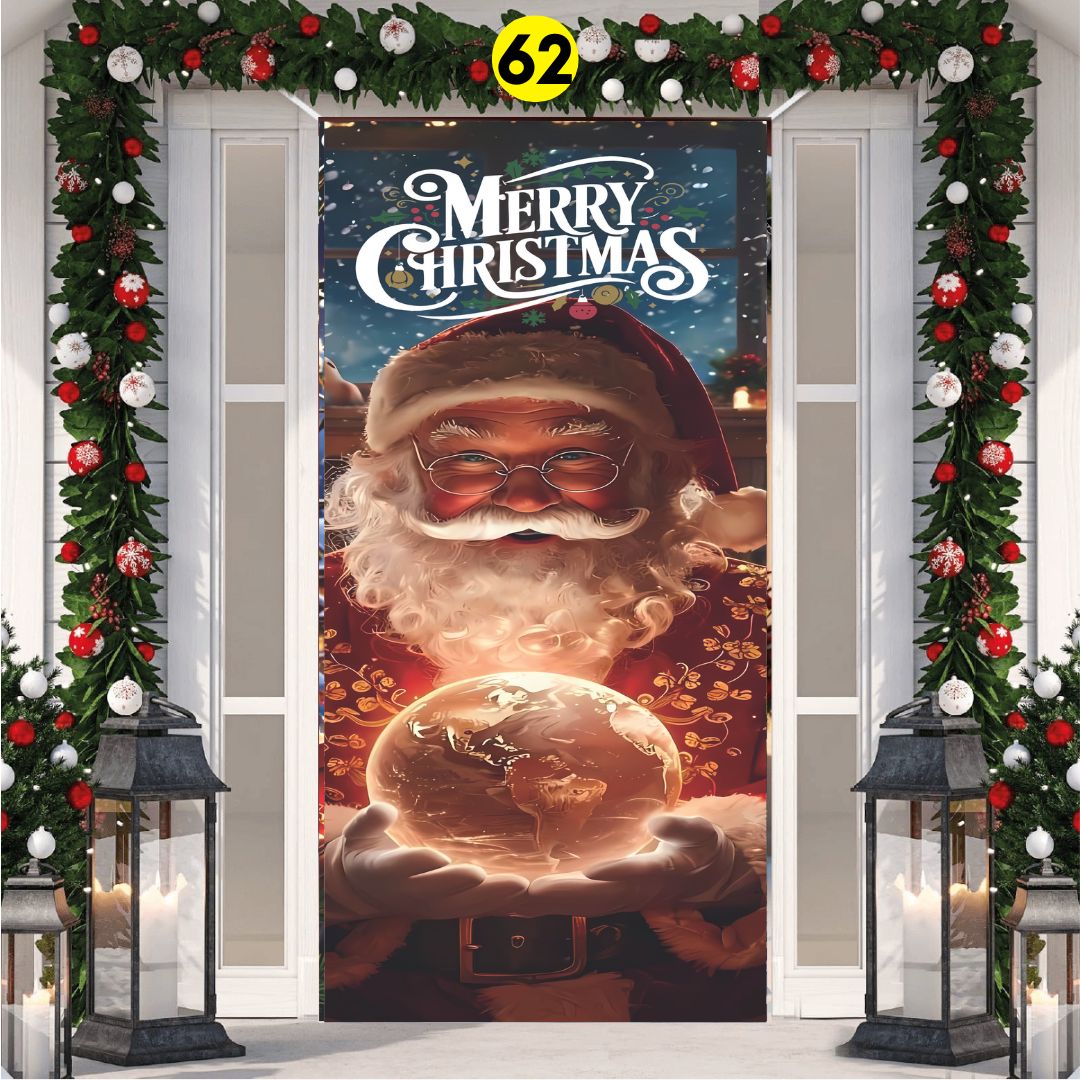FUNDA PARA PUERTA NAVIDAD - Tienda Colombia