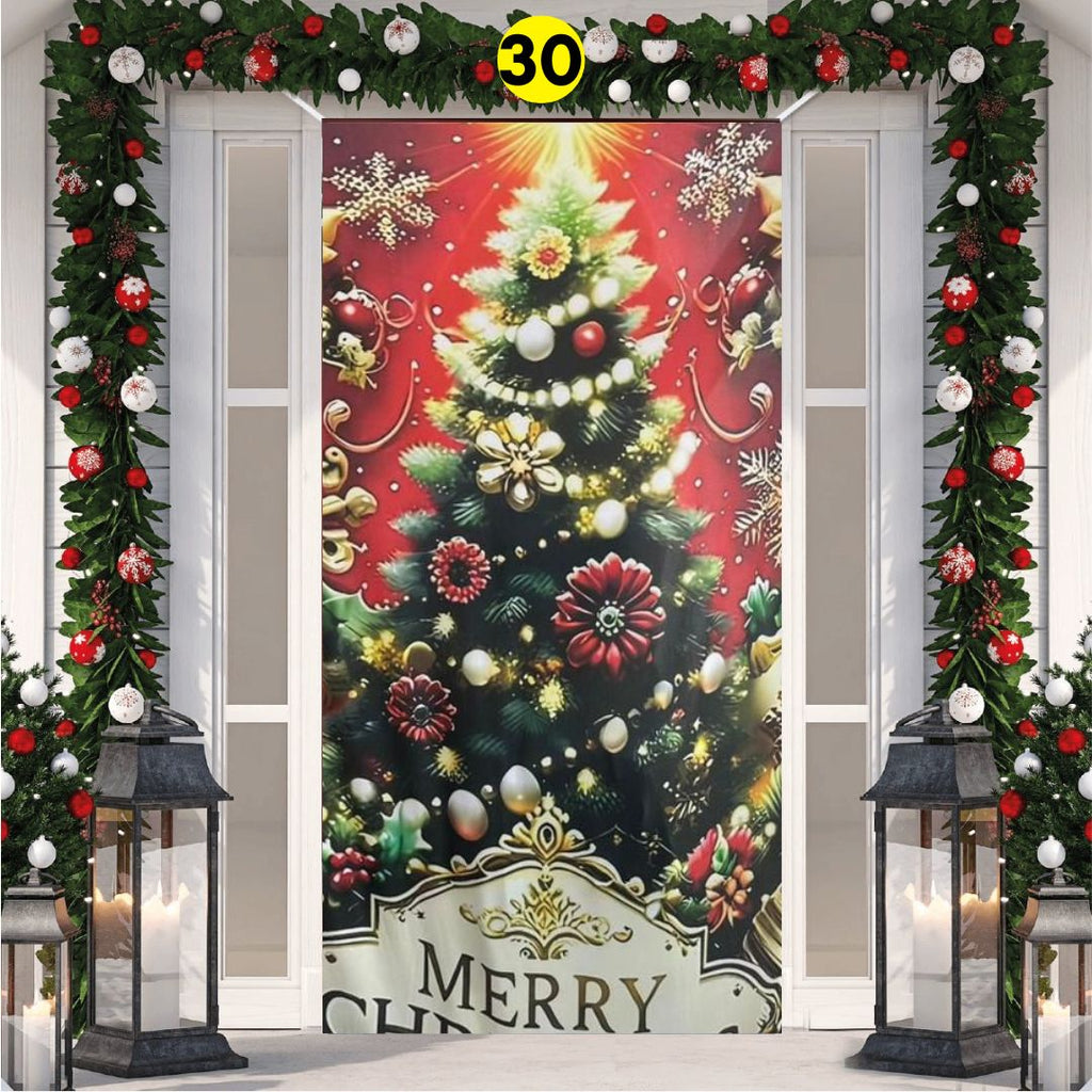 FUNDA PARA PUERTA NAVIDAD - Tienda Colombia