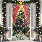 FUNDA PARA PUERTA NAVIDAD - Tienda Colombia