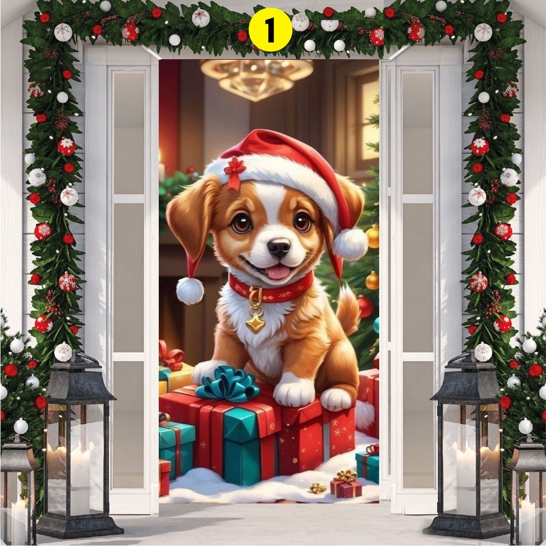 FUNDA PARA PUERTA NAVIDAD - Tienda Colombia