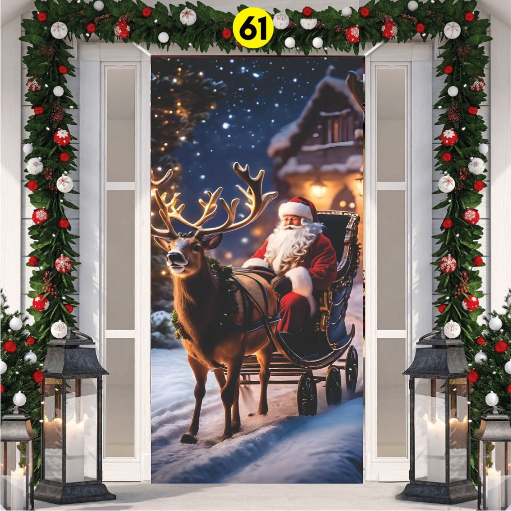 FUNDA PARA PUERTA NAVIDAD - Tienda Colombia