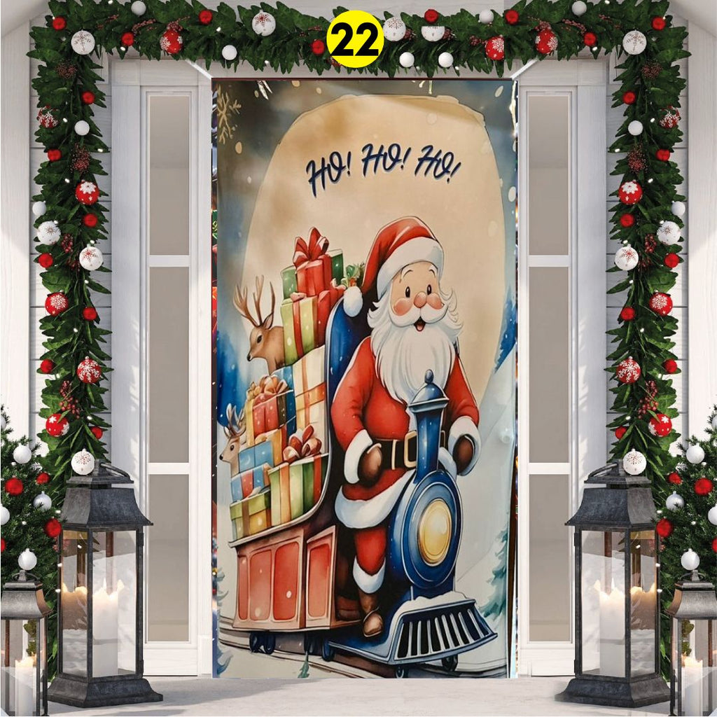 FUNDA PARA PUERTA NAVIDAD - Tienda Colombia