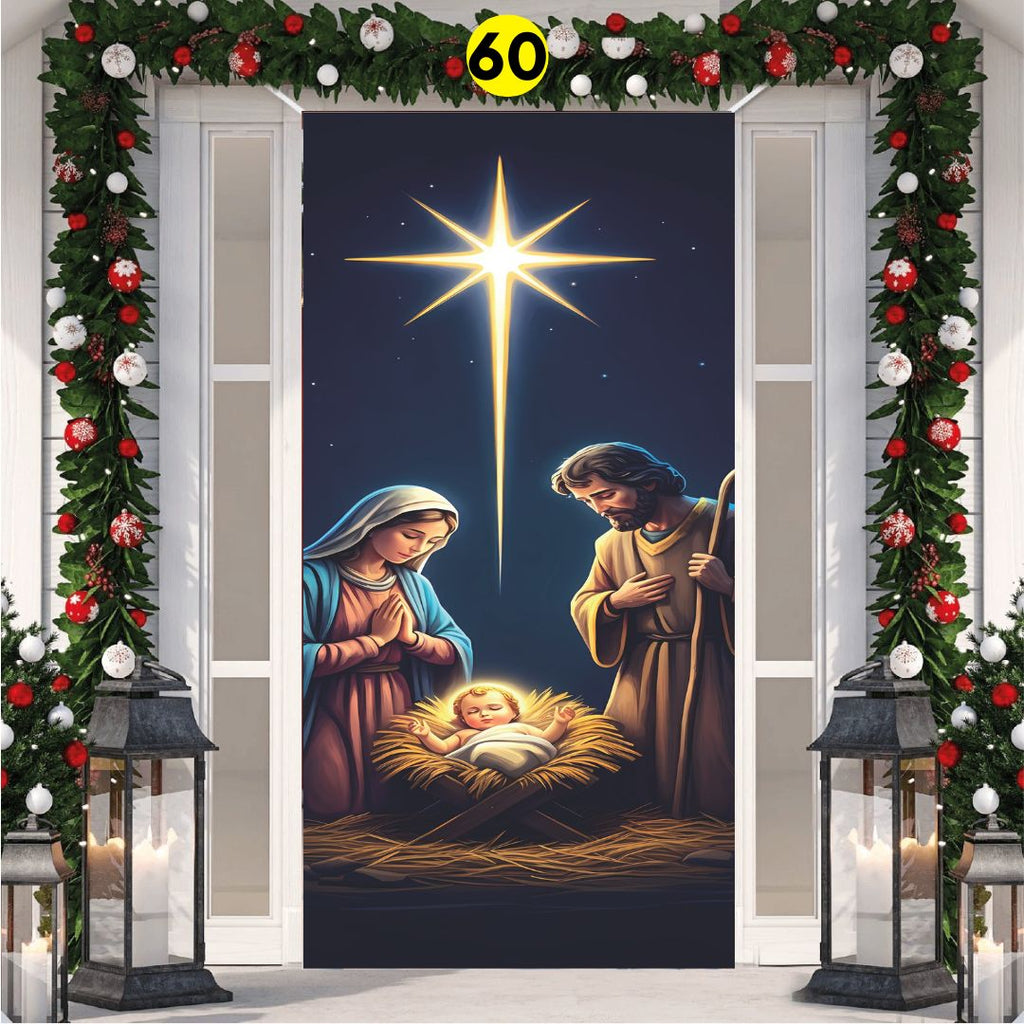 FUNDA PARA PUERTA NAVIDAD - Tienda Colombia