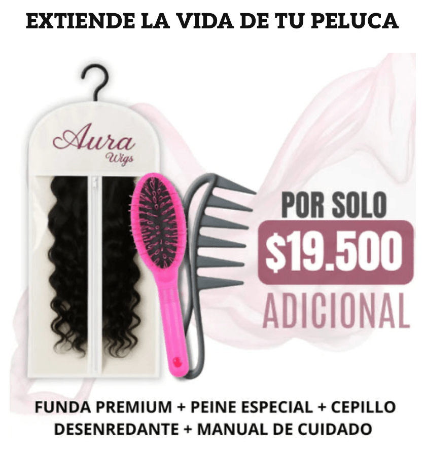 Kit Cepillo + Peine + Bolsa de Lujo - Tienda Colombia