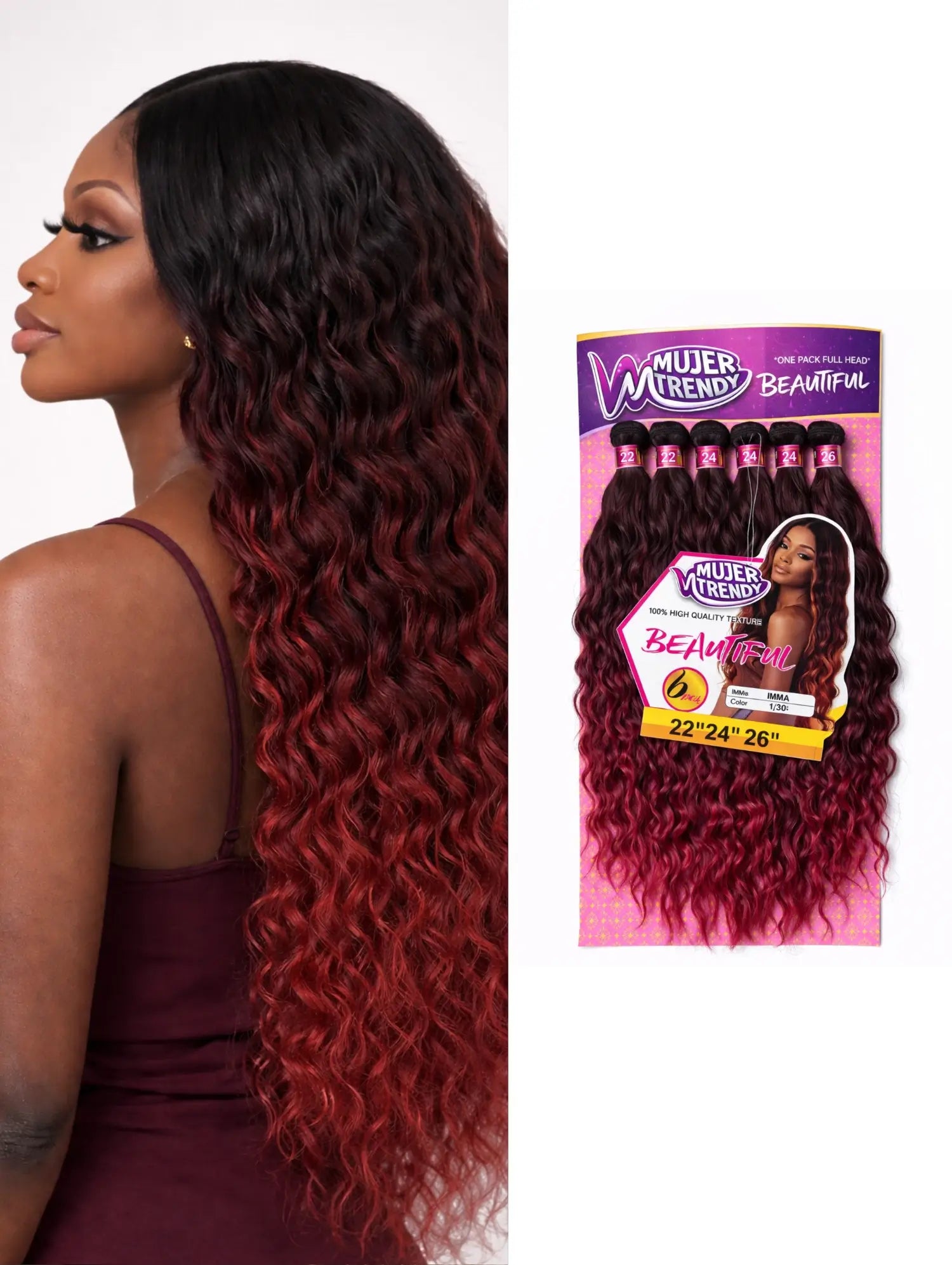 EXTENSIONES RIZADAS SEMINATURALES + EBOOK GRATIS