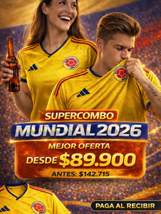 !NUEVA! CAMISETA COLOMBIA MUNDIAL 2026 - Tienda Colombia