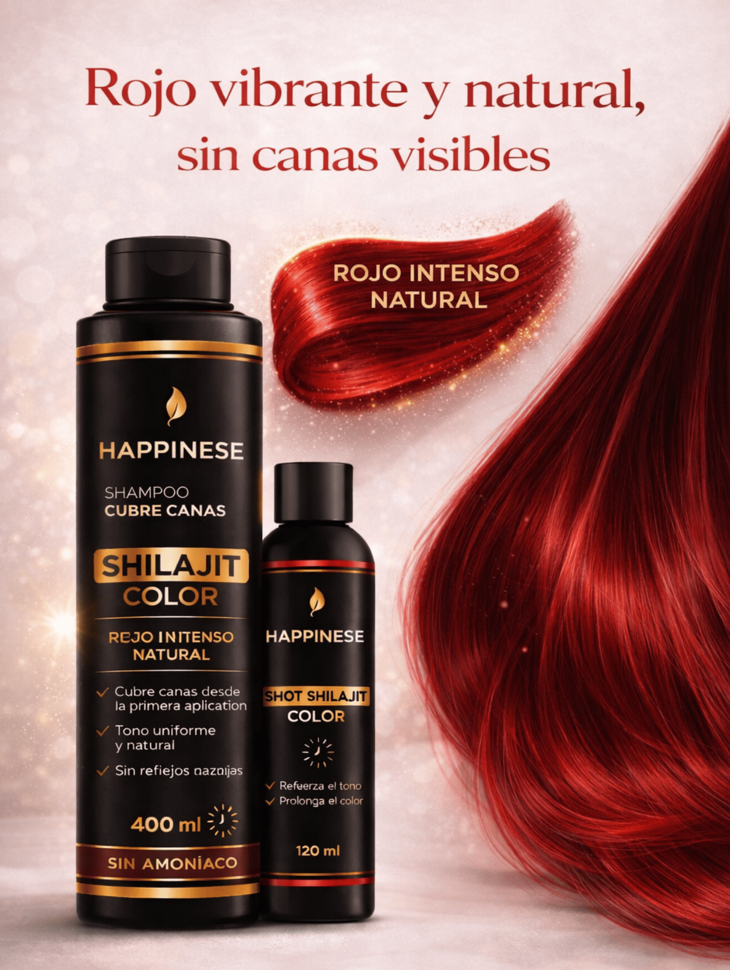Pack Anti - Canas Natural Shilajit™ – Nutre, cubre y fortalece desde la raíz - Tienda Colombia