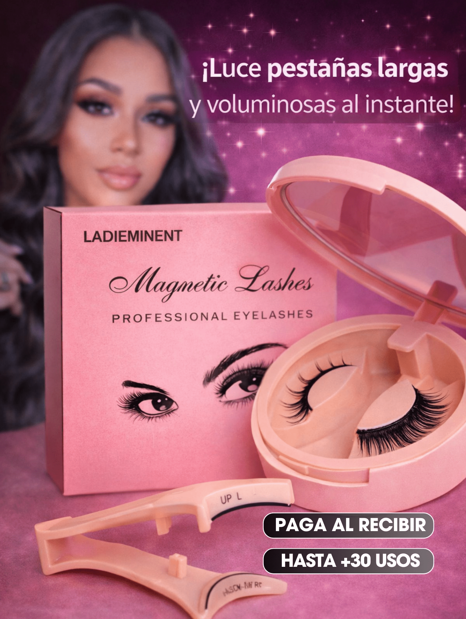 Pestañas Magnéticas — Mirada Impactante en Segundos - Tienda Colombia